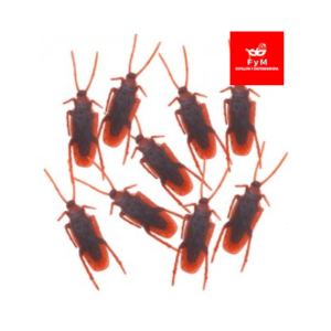 SET CUCARACHAS x 12un. 7cm c/u
