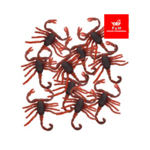 SET ESCORPIONES x 12un. 6cm c/u