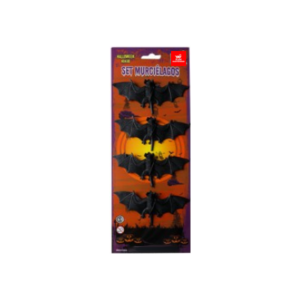 SET MURCIELAGOS x 4un. 12x5cm c/u