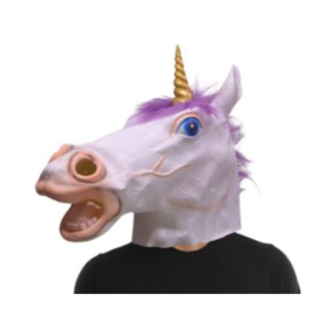 MASCARA DE LATEX UNICORNIO