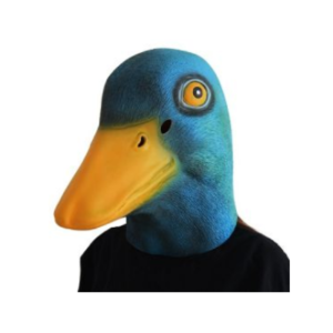 MASCARA DE LATEX PATO