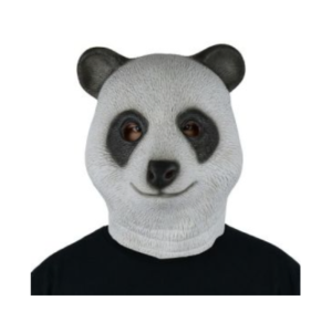 MASCARA DE LATEX PANDA