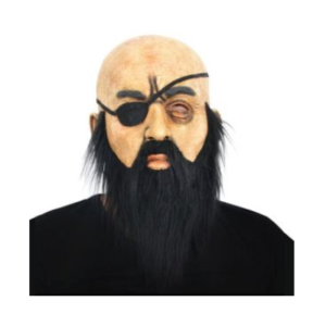 MASCARA DE LATEX PIRATA CALVO