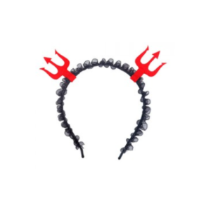 VINCHA TRIDENTES DE DIABLO