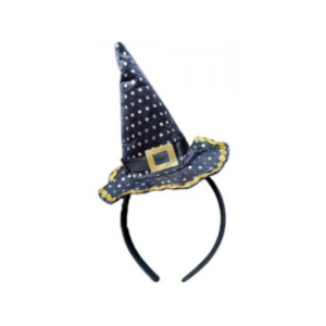 VINCHA *BRUJILDA* (CON GORRO DE BRUJA)