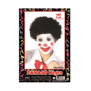 PELUCA PAYASO NEGRO