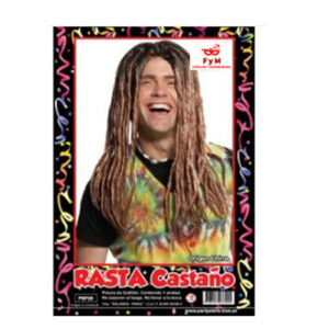 PELUCA RASTA CASTAÑO