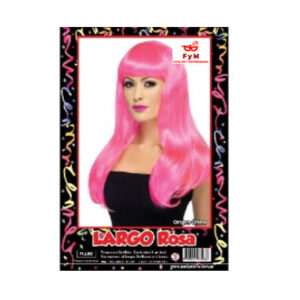 PELUCA LARGO ROSA