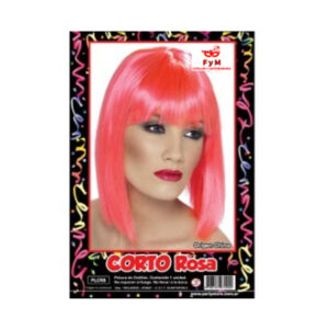 PELUCA CORTO ROSA