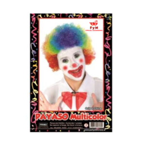 PELUCA PAYASO MULTICOLOR