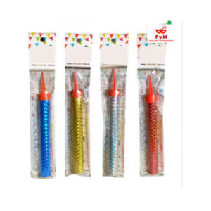 VELA BENGALA HOLOGRÁFICA 12cm Bolsa x 1un