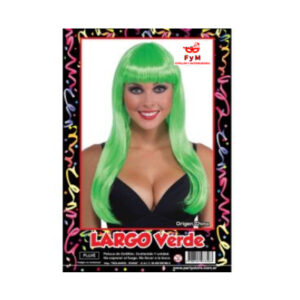 PELUCA LARGO VERDE