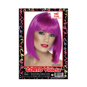 PELUCA CORTO VIOLETA