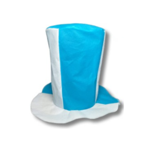 GALERA ARGENTINA CELESTE Y BLANCA 30cm