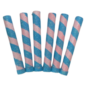 BENGALA PIRULIN ROSA CLARO Y CELESTE x6