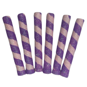 BENGALA PIRULIN ROSA CLARO Y LILA x6