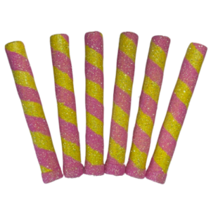 BENGALA PIRULIN ROSA Y AMARILLO x6