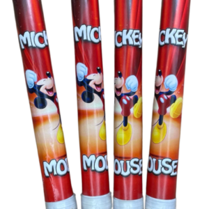 BENGALA DECORADA MICKEY MOUSE x4