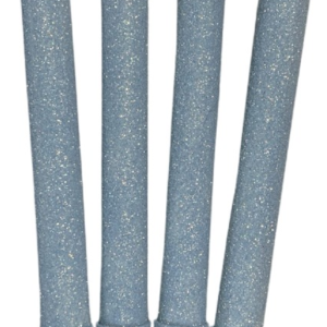 VELA BENGALA BRILLO CELESTE PASTEL x4
