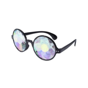 LENTES CALEIDOSCOPIO NEGROS