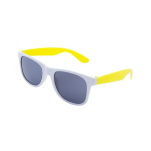 LENTES BICOLOR AMARILLO y BLANCO