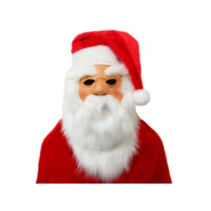 MASCARA DE LATEX PAPA NOEL