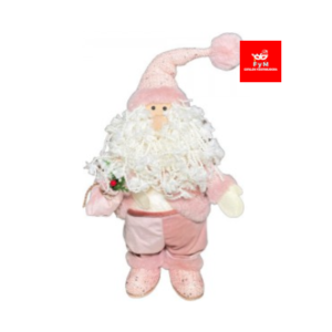 PAPA NOEL ROSA 50X20X17