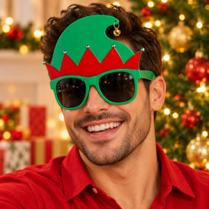 *PROMO* ANTEOJOS NAVIDEÑOS CON CASCABEL ELFO (12/300)