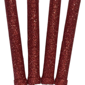 VELA BENGALA BRILLO ROJO x4