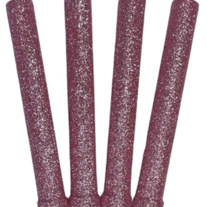 VELA BENGALA BRILLO ROSA GOLD x4
