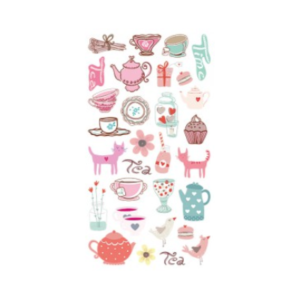 STICKERS TEA TIME