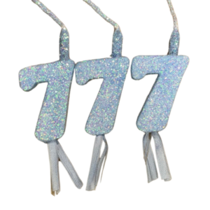 NUMEROS VELA CHICO TELGOPOR CELESTE 7 x3