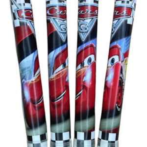 BENGALA DECORADA CARS x4