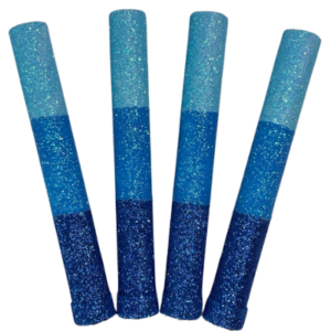 BENGALA TRICOLOR AZUL x4