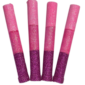 BENGALA TRICOLOR ROSA x4