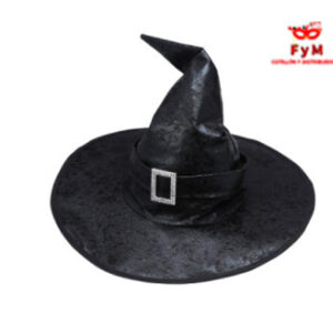 GORRO BRUJA *ENOLA*  SIMIL CUERO