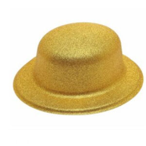 GORRO BOMBÍN GLITTER DORADO