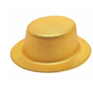 GORRO GALERA GLITTER DORADA