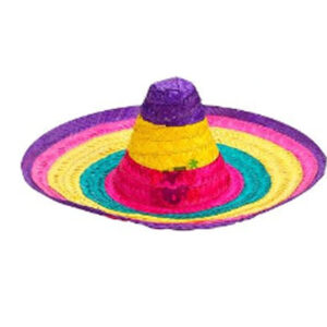 GORRO MEXICANO BANDAS MULTICOLOR