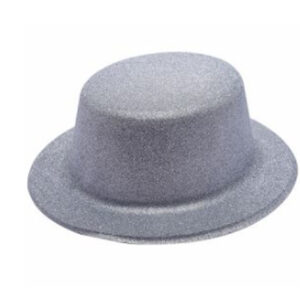 GORRO GALERA GLITTER PLATA