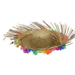 GORRO PRIMAVERA FLORES FLUO