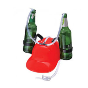 CASCO PORTA BEBIDAS ROJO