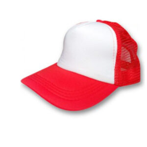 GORRO TRUCKER BICOLOR ROJA