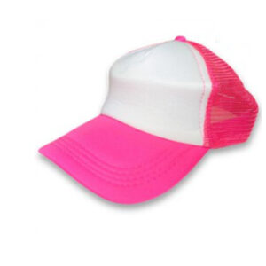 GORRO TRUCKER BICOLOR ROSA FLUO