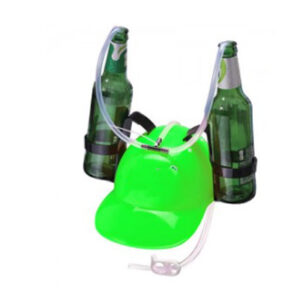 CASCO PORTA BEBIDAS VERDE