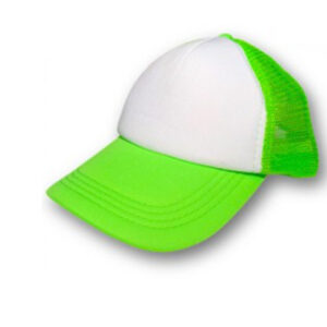 GORRO TRUCKER BICOLOR VERDE FLUO