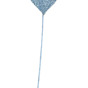 FORMITA CORAZÓN TELGOPOR PLATEADO x12 FyM