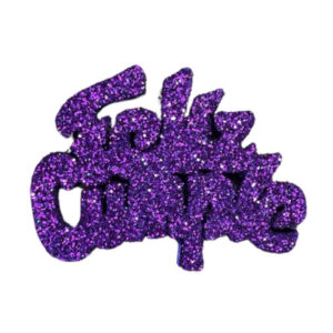 PINCHE FELIZ CUMPLE MINI TELGOPOR VIOLETA (6cm x1)