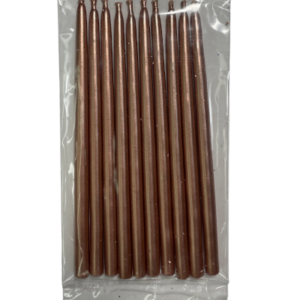 VELA BICHITO DE LUZ 2294 10cm ROSA GOLD (x10)