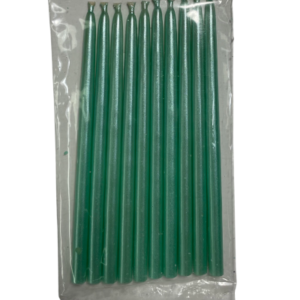 VELA BICHITO DE LUZ 2294 10cm VERDE CLARO (x10)